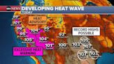 Heat wave: Triple-digit temperatures heading to Texas, California, Arizona