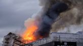 Fire Ravages Copenhagen’s Historic Stock Exchange