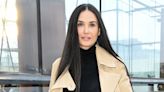 Demi Moore Celebrates Grandmotherhood in a Leopard-Print String Bikini