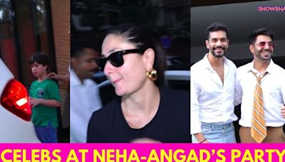 Kareena Kapoor, Karan Johar’s Kids & More Attend Neha Dhupia-Angad Bedi’s Son’s B’day Bash - News18