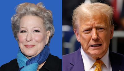 Bette Midler cracks Donald Trump fart joke