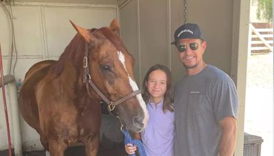 Mark Wahlberg Shows Off His Daughter Grace's Equestrian Skills: ‘My Girl and Her Horse’
