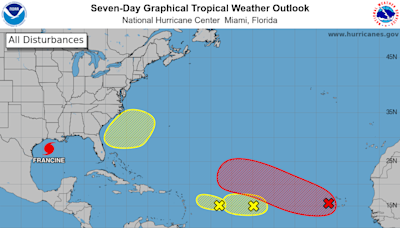 When will Hurricane Francine make landfall? Track path toward Louisiana