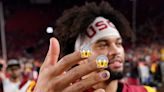 Heisman favorite Caleb Williams paints his nails with 'FU' message to opponents