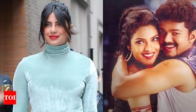 Priyanka Chopra Practiced Dance Steps All Day for 'Thamizhan' Debut Film with Vijay | - Times of India