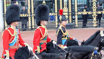 Prince William Rides on Horseback at Trooping the Colour — See Which Royals Joined Him