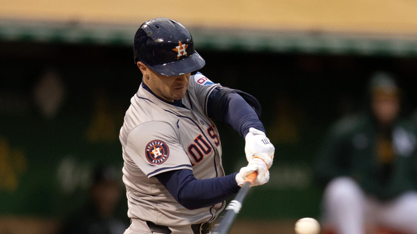 Houston Astros' Offense Joins Sad Group in Baseball History with Tepid Performance