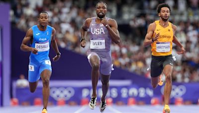 Noah Lyles keeps sprint double bid on course by booking 200 metres final spot