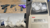 Meth, fentanyl, cocaine, guns seized in Cumberland County drug busts, deputies say