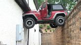 Jeep slams into Colbert County home