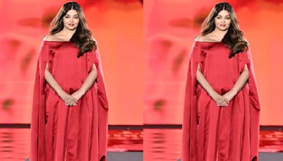 Aishwarya Rai walks the ramp at Paris Fashion Week 2024 in red bubble hem gown and reminds us that she was, is, and will always remain ahead of the curve