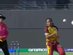 Video: WI Spinner Zaida James Suffers Blow On Her Jaw During Women's T20 World Cup 2024 Match