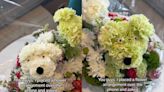 Woman orders bouquet of poppies and hilariously receives flowers shaped like puppy instead