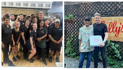 'Hell's Kitchen's' Chef Gordon Ramsey Visits 2 New Haven Pizzerias