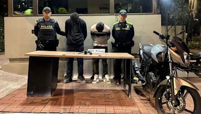 Cerca al parque de la 93 capturaron a presuntos ladrones de relojes Rolex que habrían llegado desde Medellín