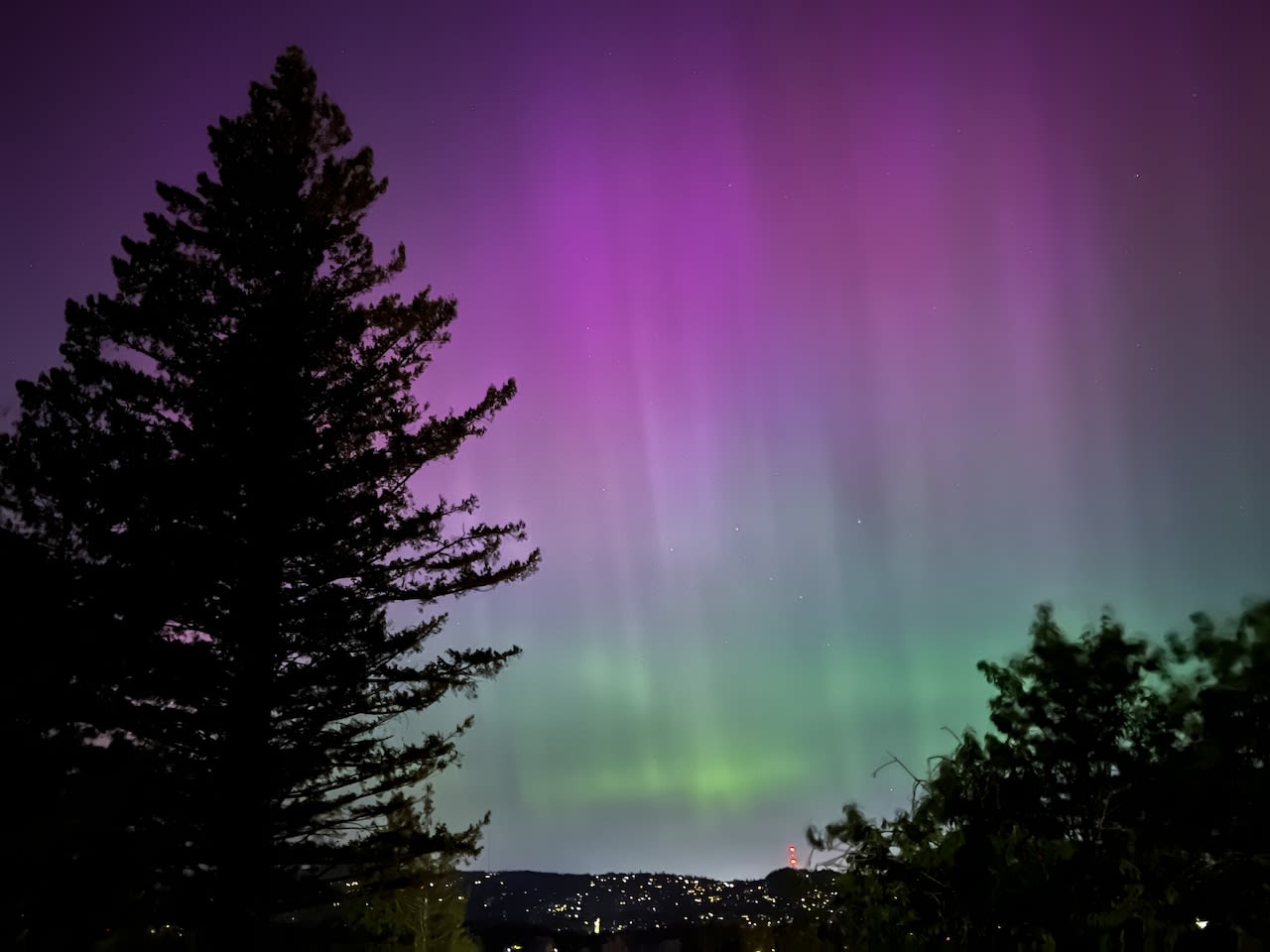 Map shows where northern lights could be visible in U.S. May 11-12