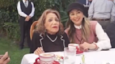 María Victoria celebra 97 años con fiesta junto a Aracely Arámbula