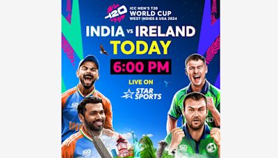 India Vs Ireland T20 World Cup 2024 Live Match Details: Know When And Where To Watch