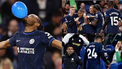 ...Palmer inevitable & Christopher Nkunku back in the goals as Blues survive needless Reece James red card to continue Europa League push | Goal.com South Africa
