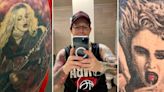 Madonna fan earns world record with 18 tattoos of the singer