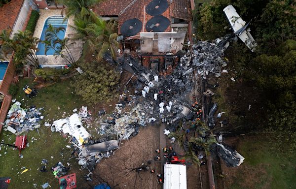 Brazil plane crash latest: Removal of bodies begins after plane crashes near Sao Paulo, killing 62 passengers