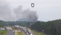 I-90/94 West closed near Camp Douglas due to a fire