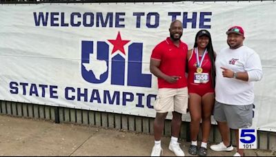 Harlingen's Jazmine Thompson goes for gold at UIL Track & Field State Meet