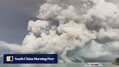 Indonesia permanently relocates 10,000 people as Mount Ruang spews ash