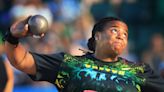 Oregon shot putter Jaida Ross rises to throw farther than anyone in collegiate history