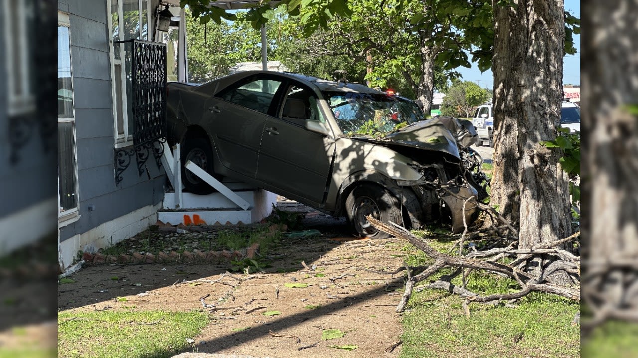 Crash into home, tree sends one to hospital: WFPD