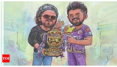 Popular dairy brand gives a shoutout to Shah Rukh Khan's Kolkata Knight Riders' IPL 2024 win - See photo | - Times of India