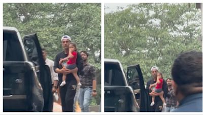 Ranbir Kapoor brings daughter Raha to inspect under-construction Mumbai home. Watch