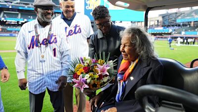 Rachel Robinson, Jackie Robinson's 101-year-old widow, joins Mets for ceremony at Citi Field