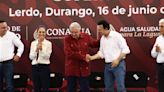 López Obrador, Sheinbaum y gobernadores de Coahuila y Durango supervisan Agua Saludable