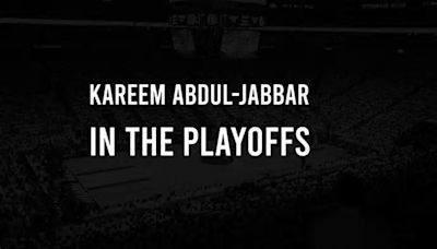 Kareem Abdul-Jabbar NBA Playoff history, stats, appearances and record