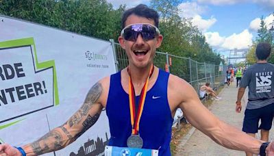 Edinburgh man wants to 'prove everyone wrong' after ending marathon in hospital