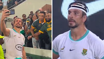 'Beast mode': Eben Etzebeth poses for pics with bloody face [video]