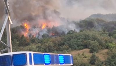 Battle against flames ongoing in North Macedonia with international support