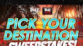 Watch 'TMZ on TV' & 'TMZ Live' For Your Chance to Win 'Pick Your Destination' Sweepstakes