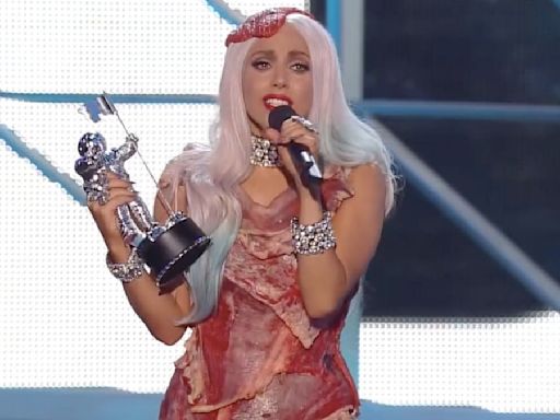 Forget The Meat Dress, Lady Gaga Latest Look Was Made Entirely From Car Parts