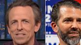 Seth Meyers Catches 'Weird' Detail In Donald Trump Jr. Fundraising Email