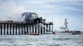 Firefighters contain destructive fire on landmark wooden pier on the Southern California coast