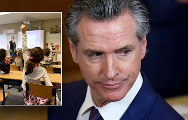 California's Newsom attacked from his left in teachers union ad blitz: 'Monumental crisis'