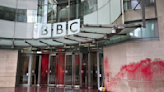 BBC London Headquarters Coated In Red Paint, After Backlash At Coverage Of Israel-Hamas Conflict