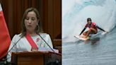 ATV cortó largo Mensaje a la Nación de Dina Boluarte para transmitir el surf en los Juegos Olímpicos París 2024