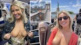 I flash my boobs at NYC tourist hotspots for gender equality — if you don’t like it, don’t look