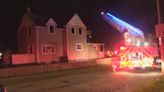 Firefighters battle blazing home on Cleveland’s West Side