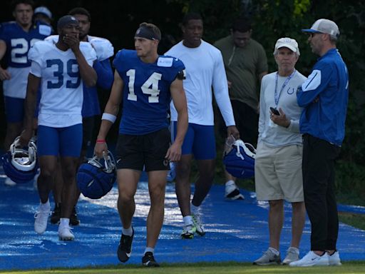 Colts camp observations: Alec Pierce turns in big day in WR battle