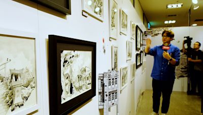 諾米10年創作個展 桃園展出 (圖)