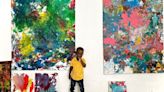 One-year-old becomes world’s youngest male artist after ‘sell-out’ exhibition